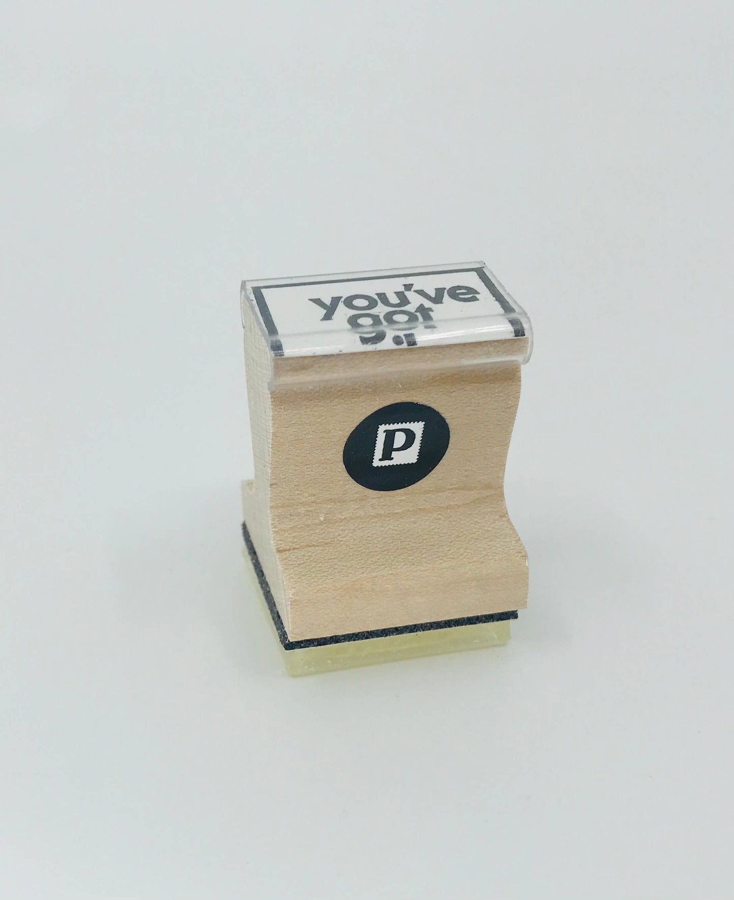 The Portland Stamp Company - You've Got Snail Mail Wooden Handle Rubber Stamp