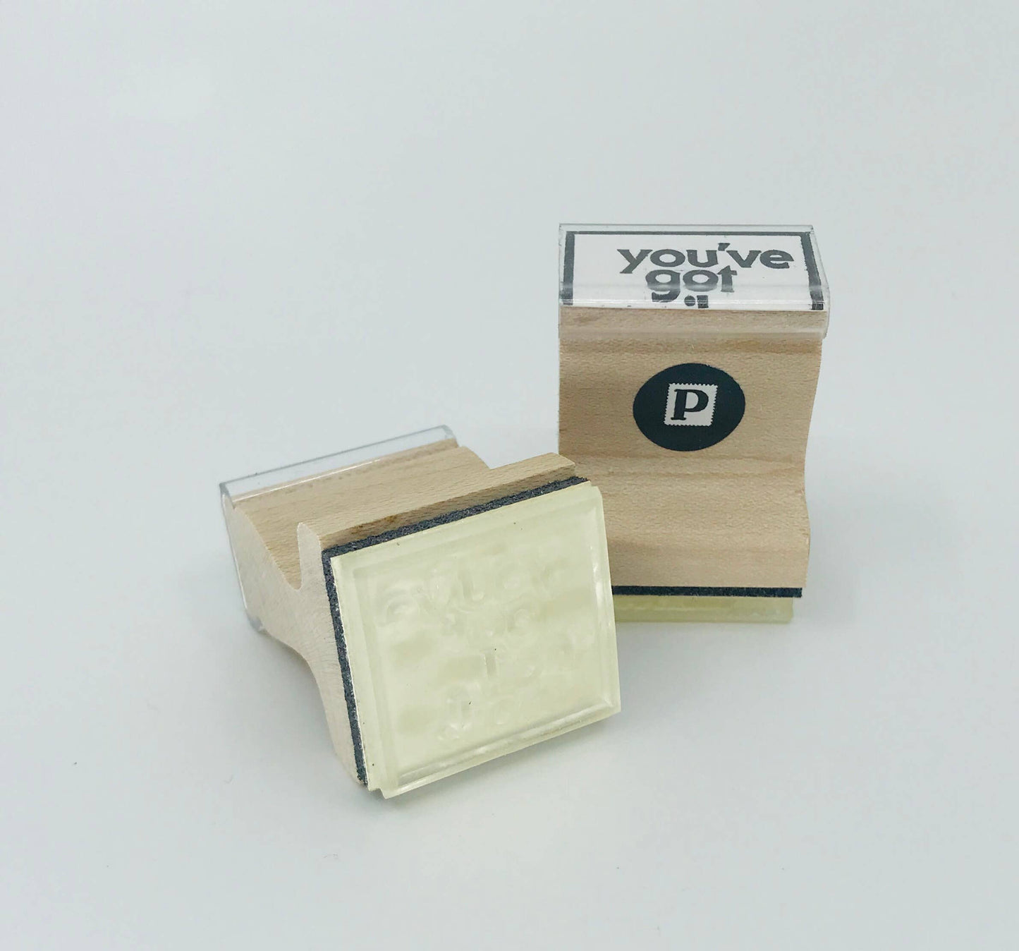 The Portland Stamp Company - You've Got Snail Mail Wooden Handle Rubber Stamp