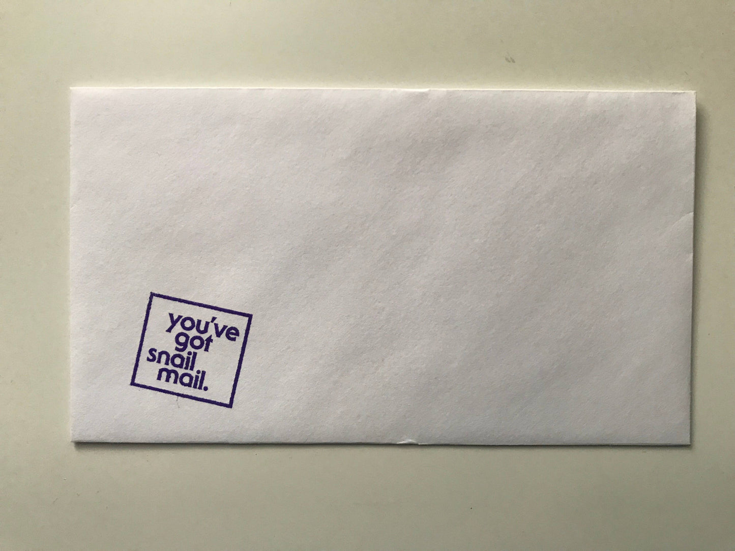 The Portland Stamp Company - You've Got Snail Mail Wooden Handle Rubber Stamp