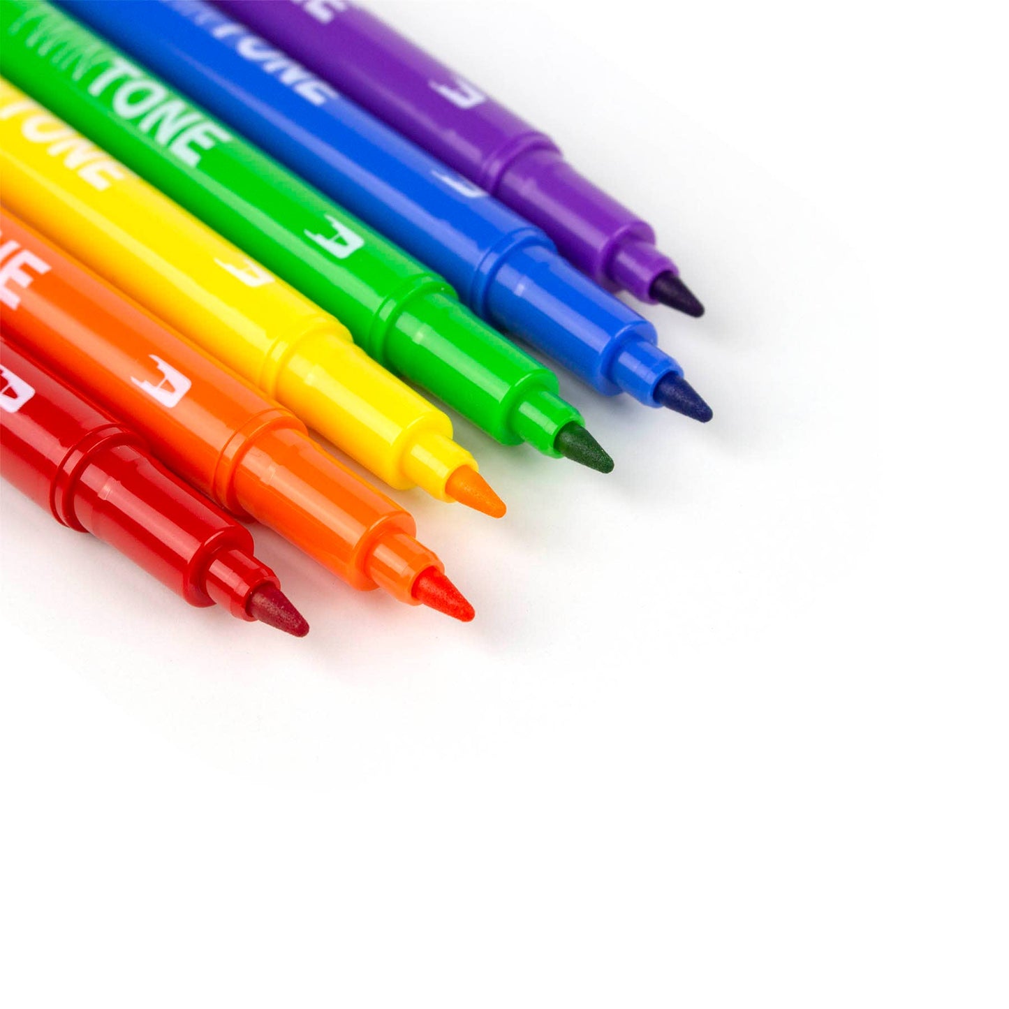 Tombow - TwinTone Marker Set, 6-Pack Rainbow