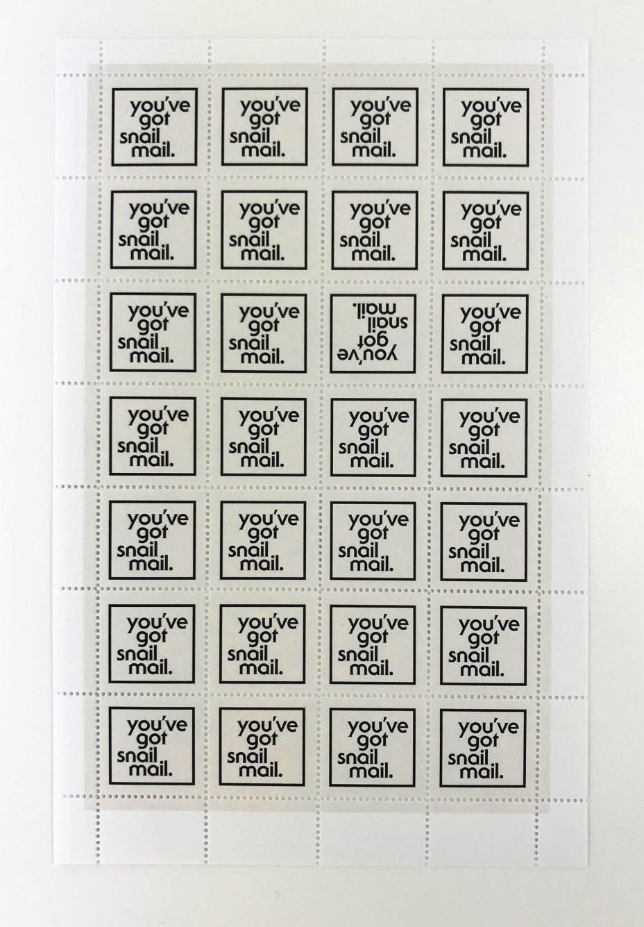 The Portland Stamp Company - You’ve Got Snail Mail Poster Stamps