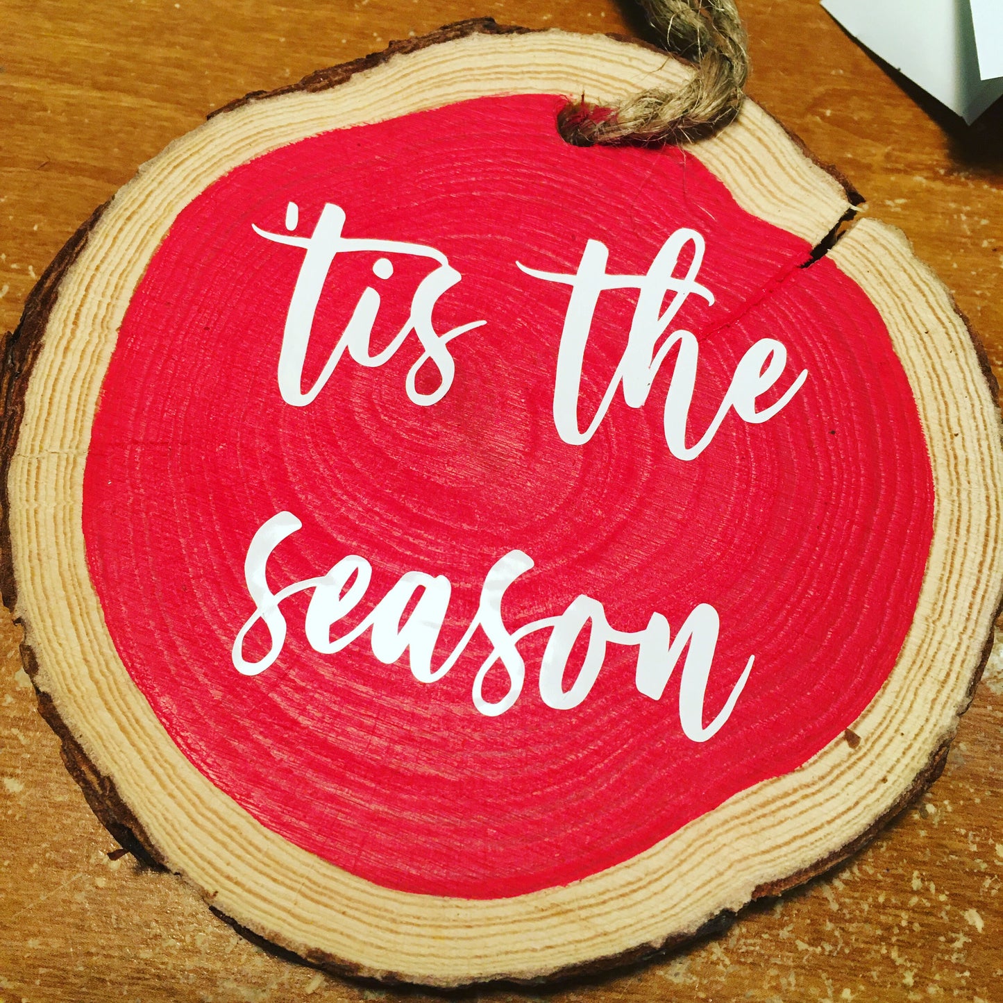 Wooden Christmas Ornaments