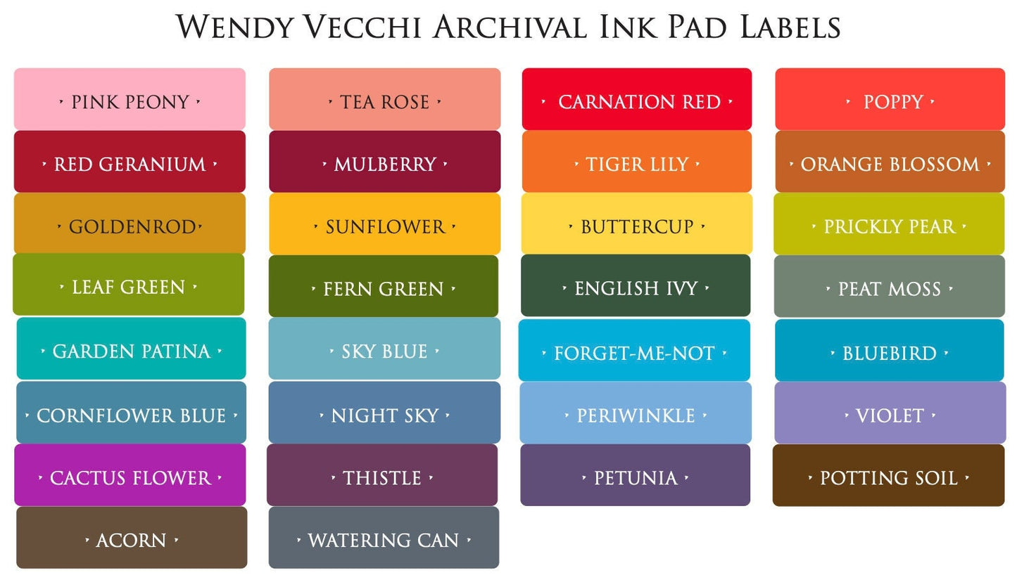 Ranger Archival Ink™ Pad - multiple colors!