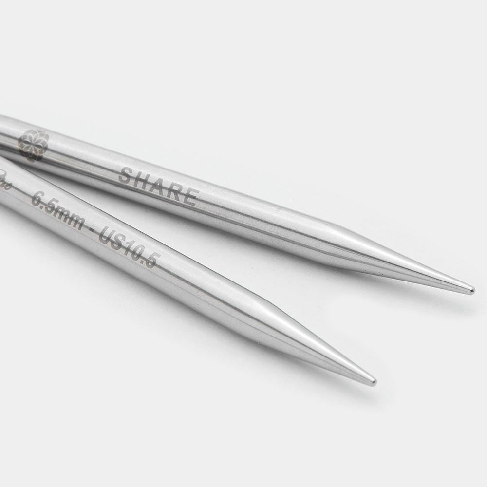 KnitPro The Mindful Collection Knitting Needle Tips - 4" and 5" Interchangeable Needle Tips for Circular Needles