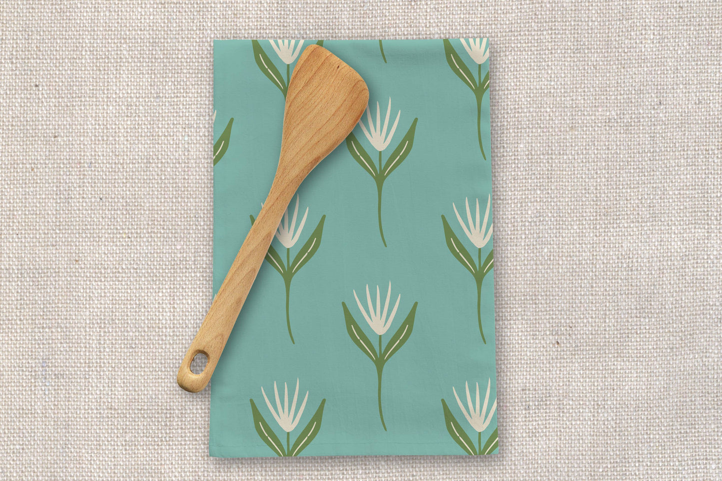 Almost Spring Tea Towel