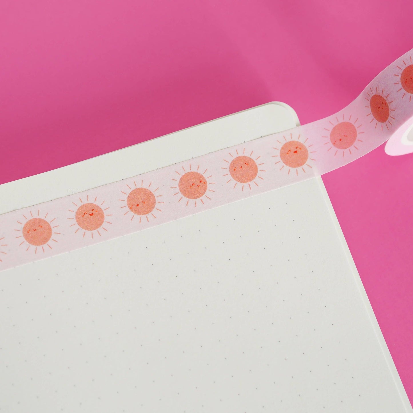 Sunny Sunshine Pink Washi Tape