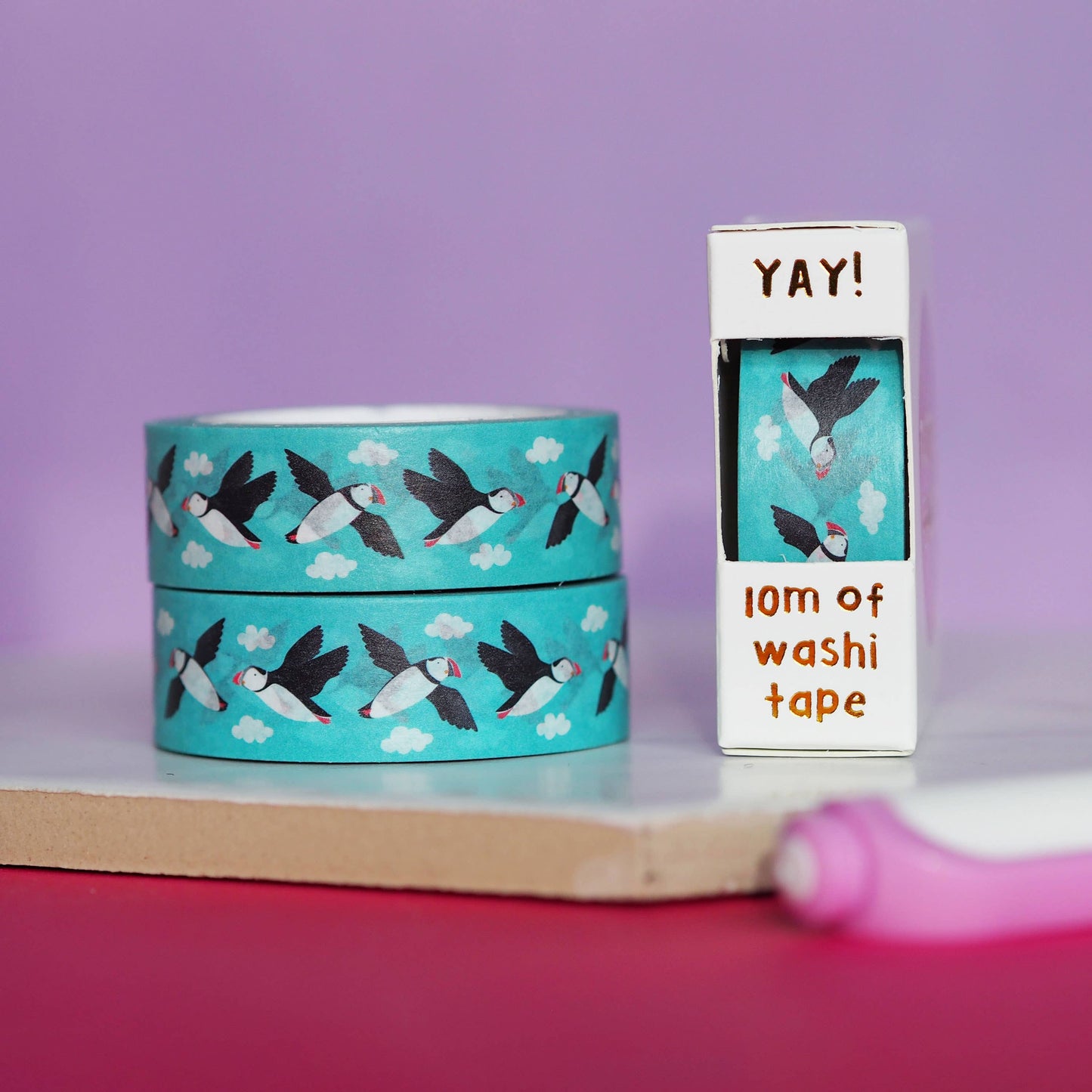 Arctic Puffins Washi Tape