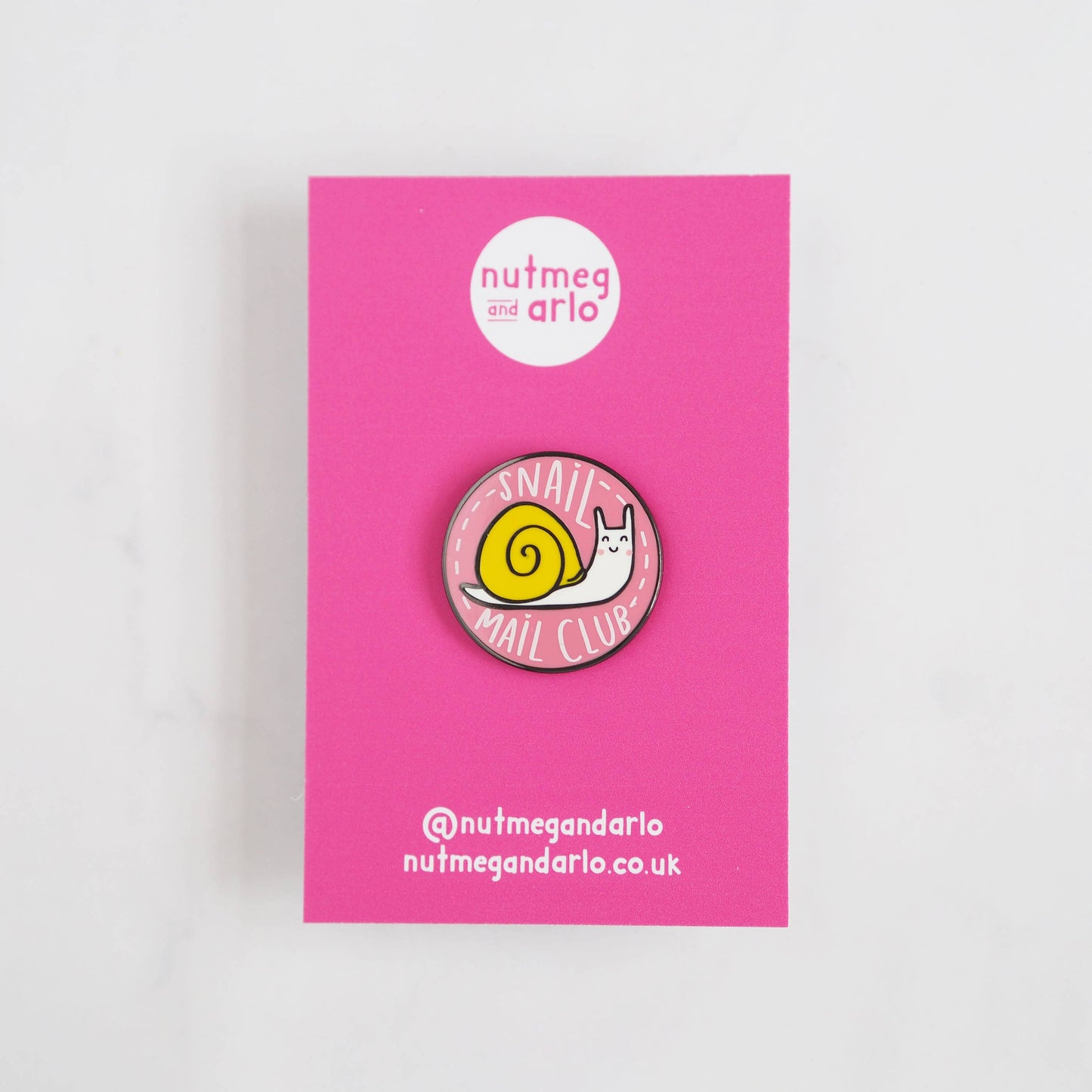 Snail Mail Club Enamel Pin