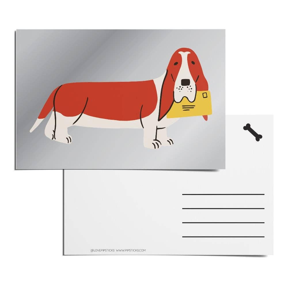 Pipsticks - Fetching Fido Postcard Pack