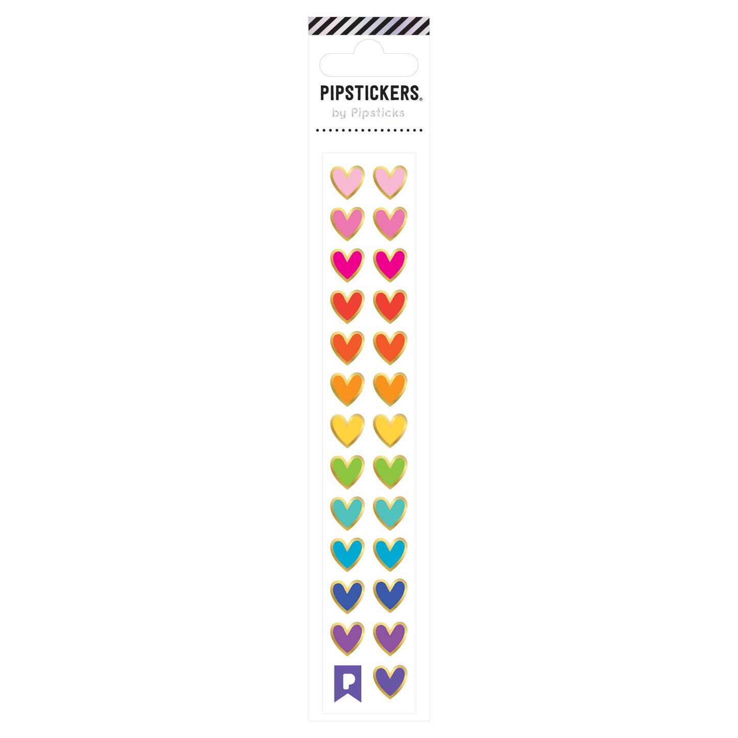 Pipsticks - Rainbow Heart Minis