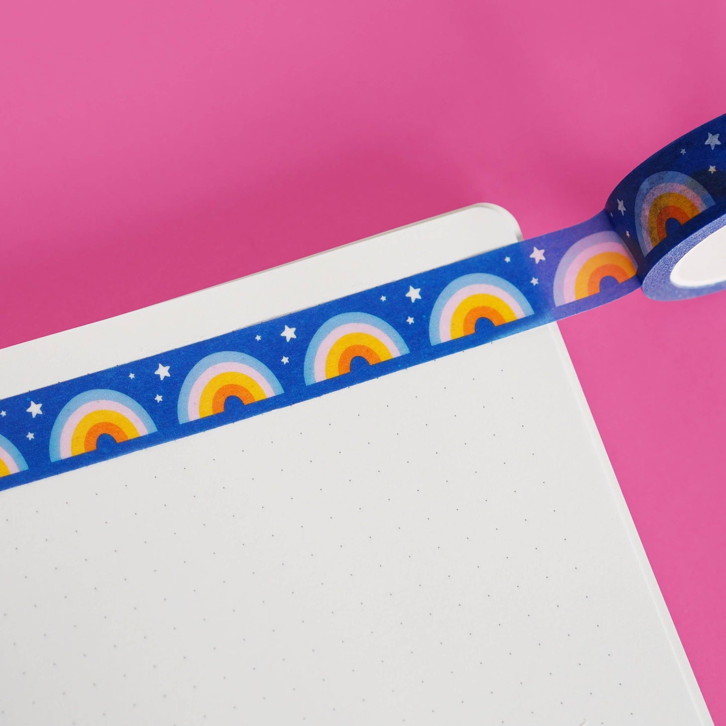 Rainbow Cosmos Space Washi Tape