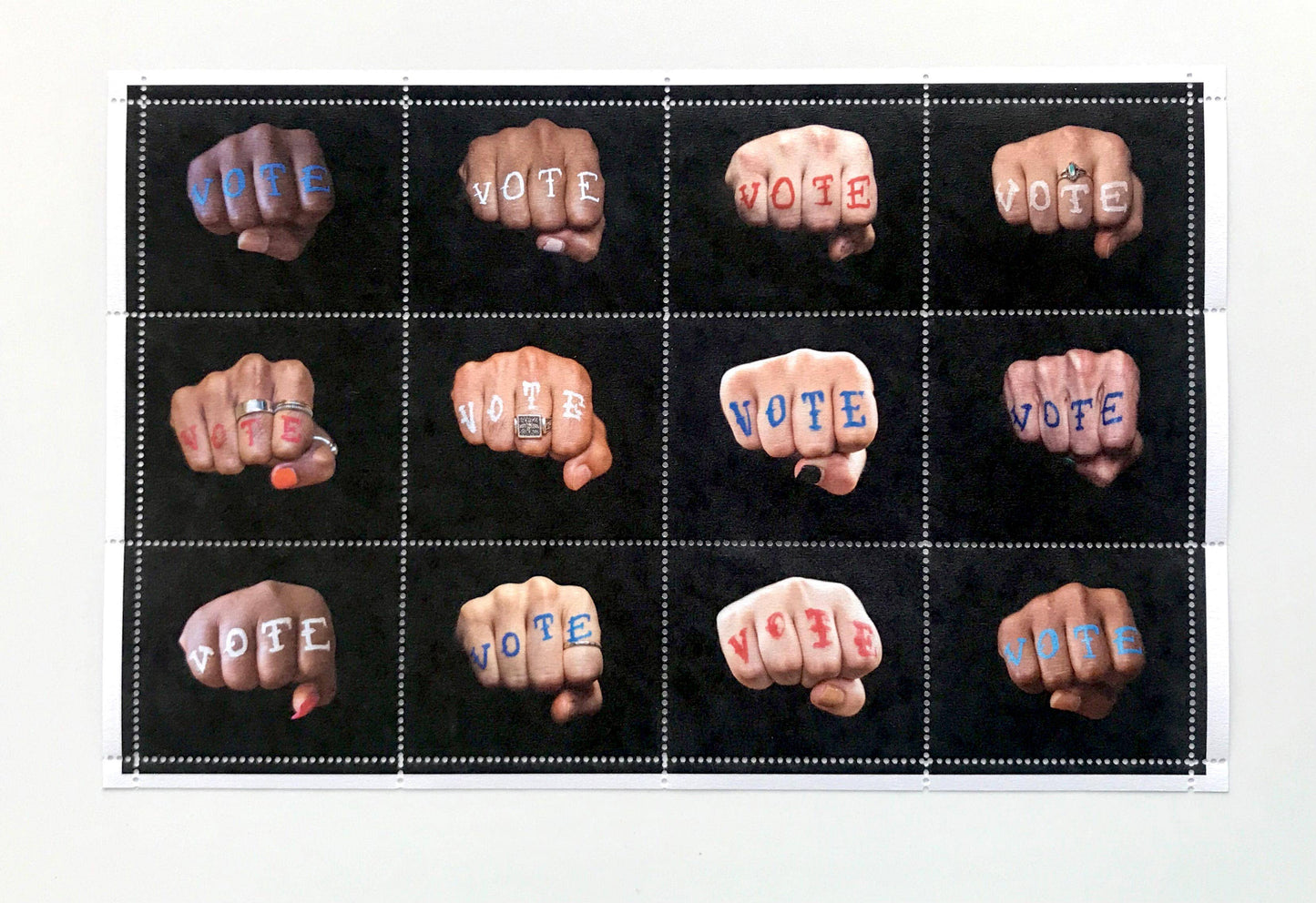 The Portland Stamp Company - Voter Power - Lick & Stick Benefit Stamps