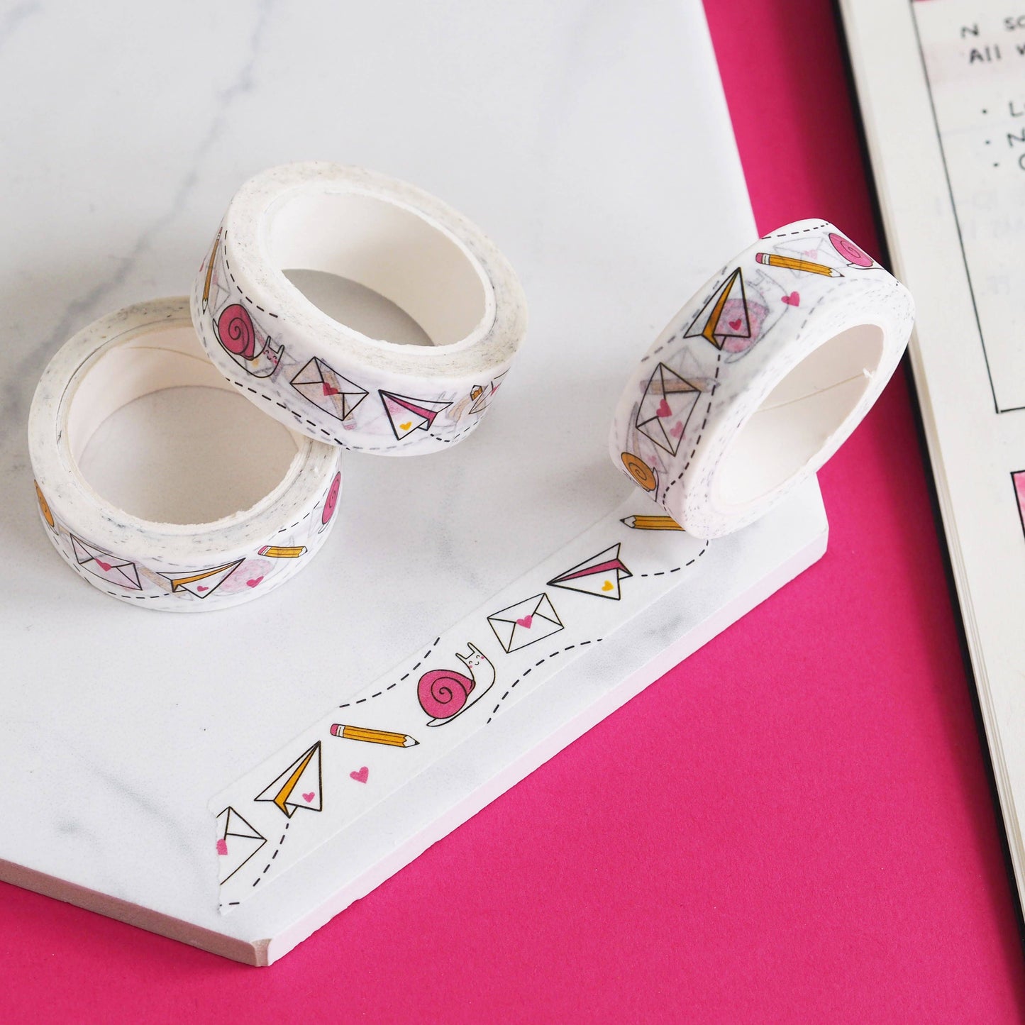 Snail Mail Stationery Washi Tape