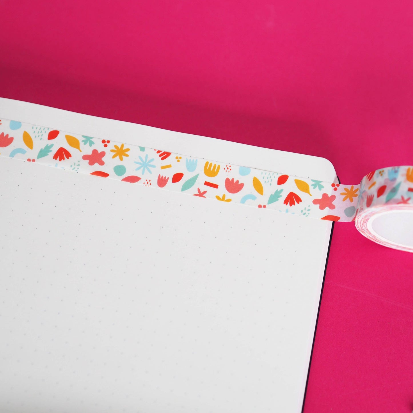 Fresh Blossoms Pattern Washi Tape