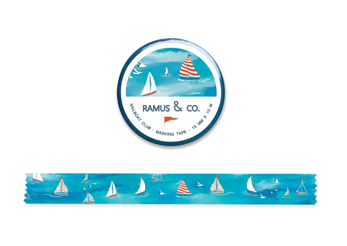 Sailboat Club Masking Tape