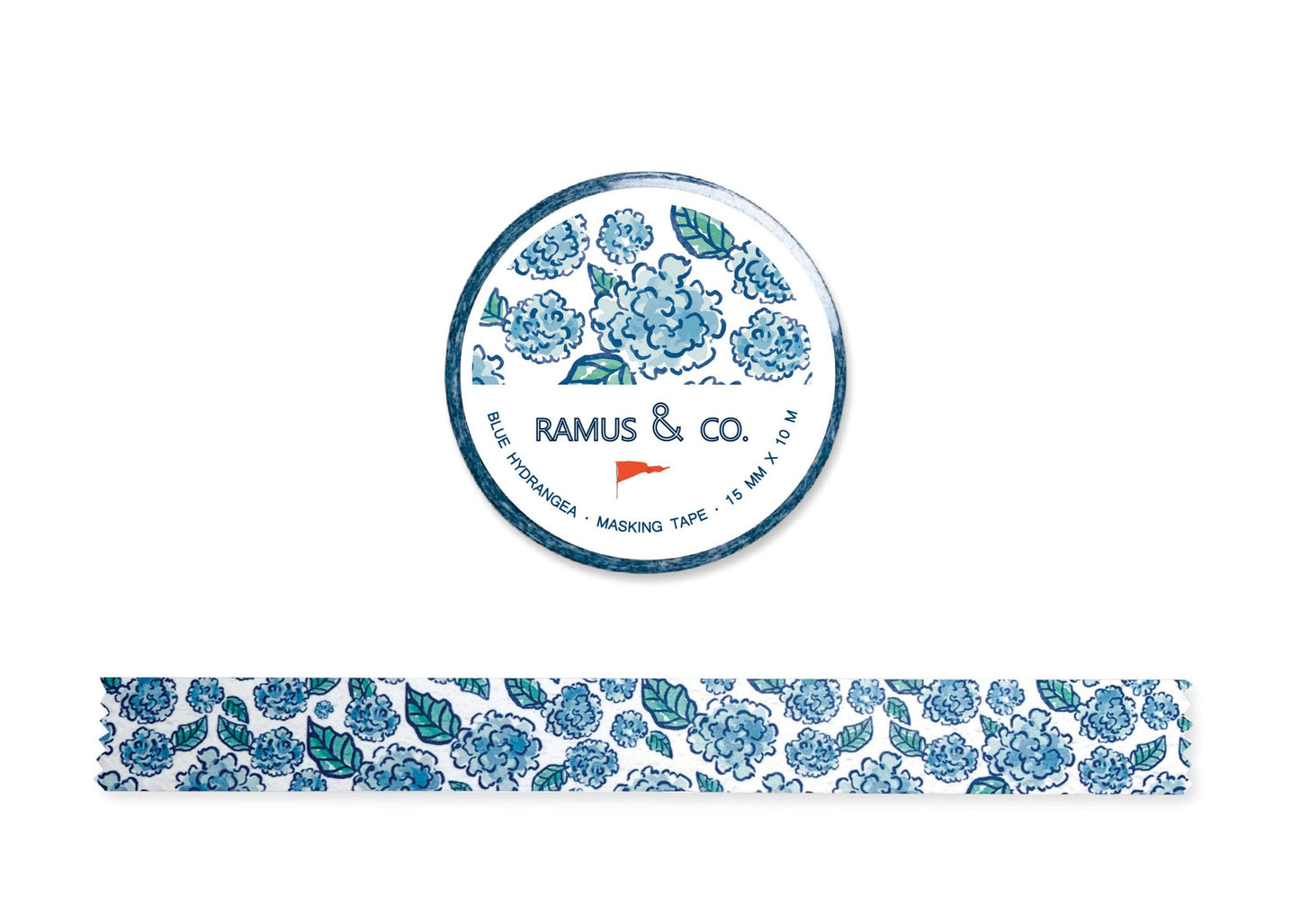 Blue Hydrangea Masking Tape