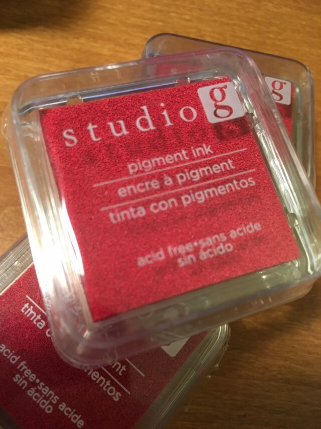 Small Ink Pad - multiple colors!