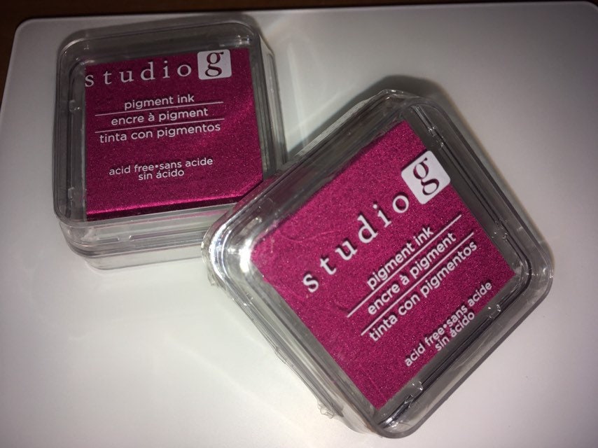Small Ink Pad - multiple colors!
