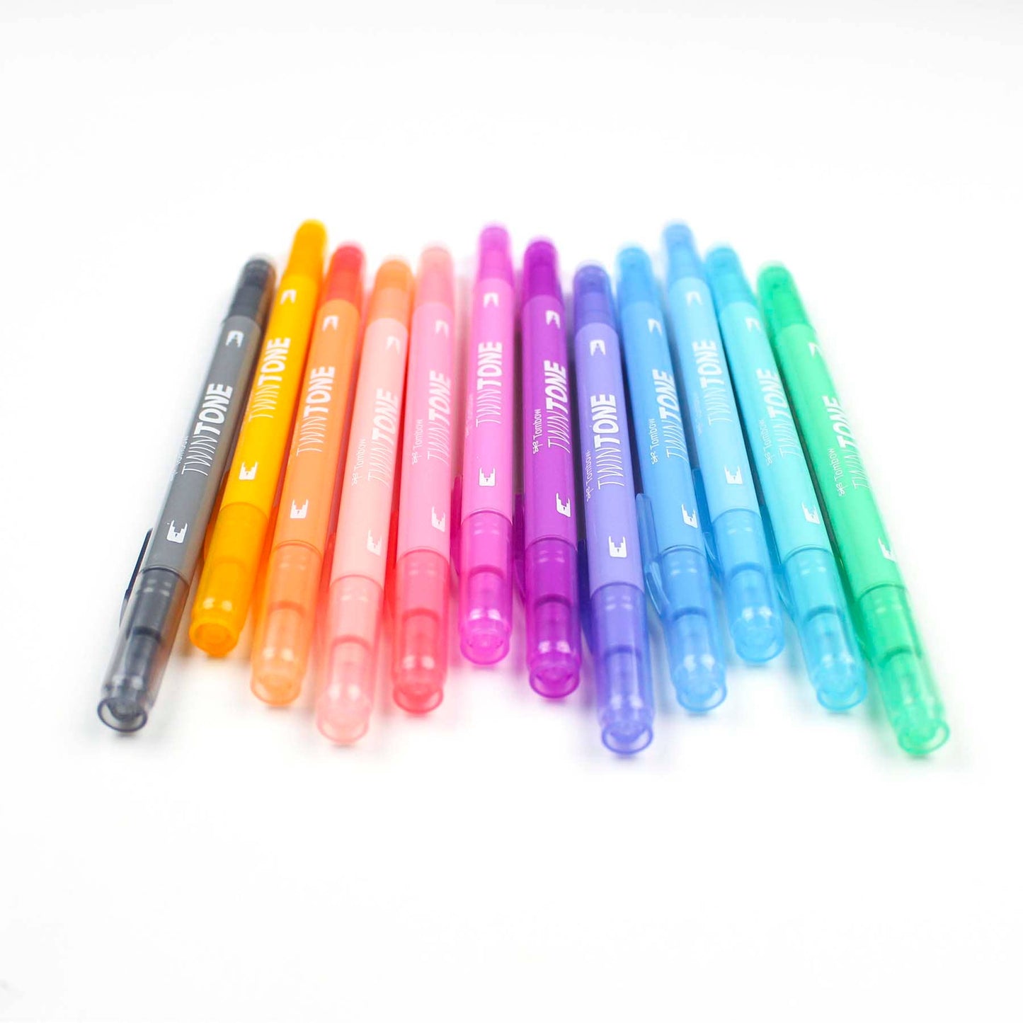 Tombow - TwinTone Marker Set: Pastel - 12-Pack