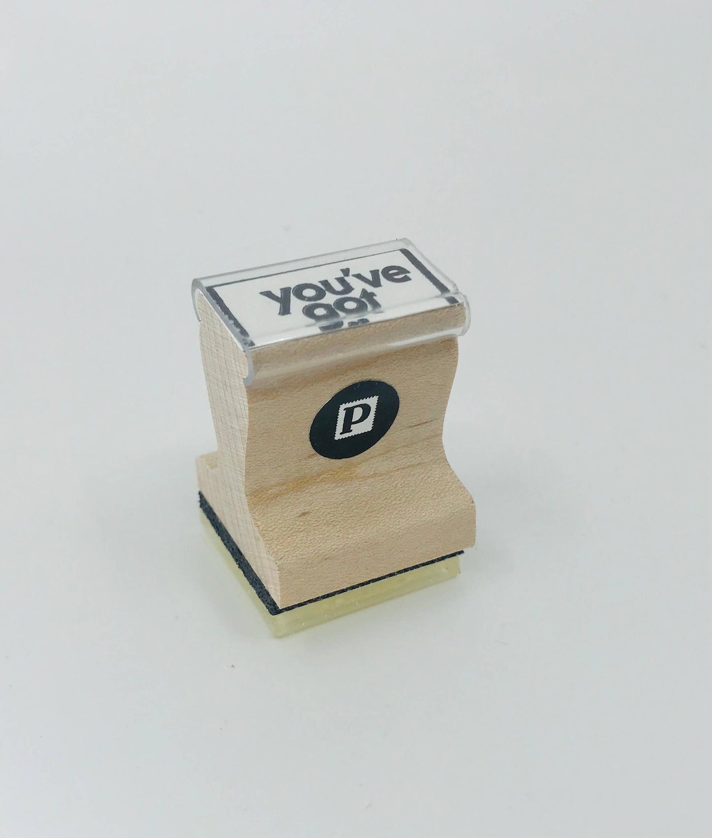 The Portland Stamp Company - You've Got Snail Mail Wooden Handle Rubber Stamp