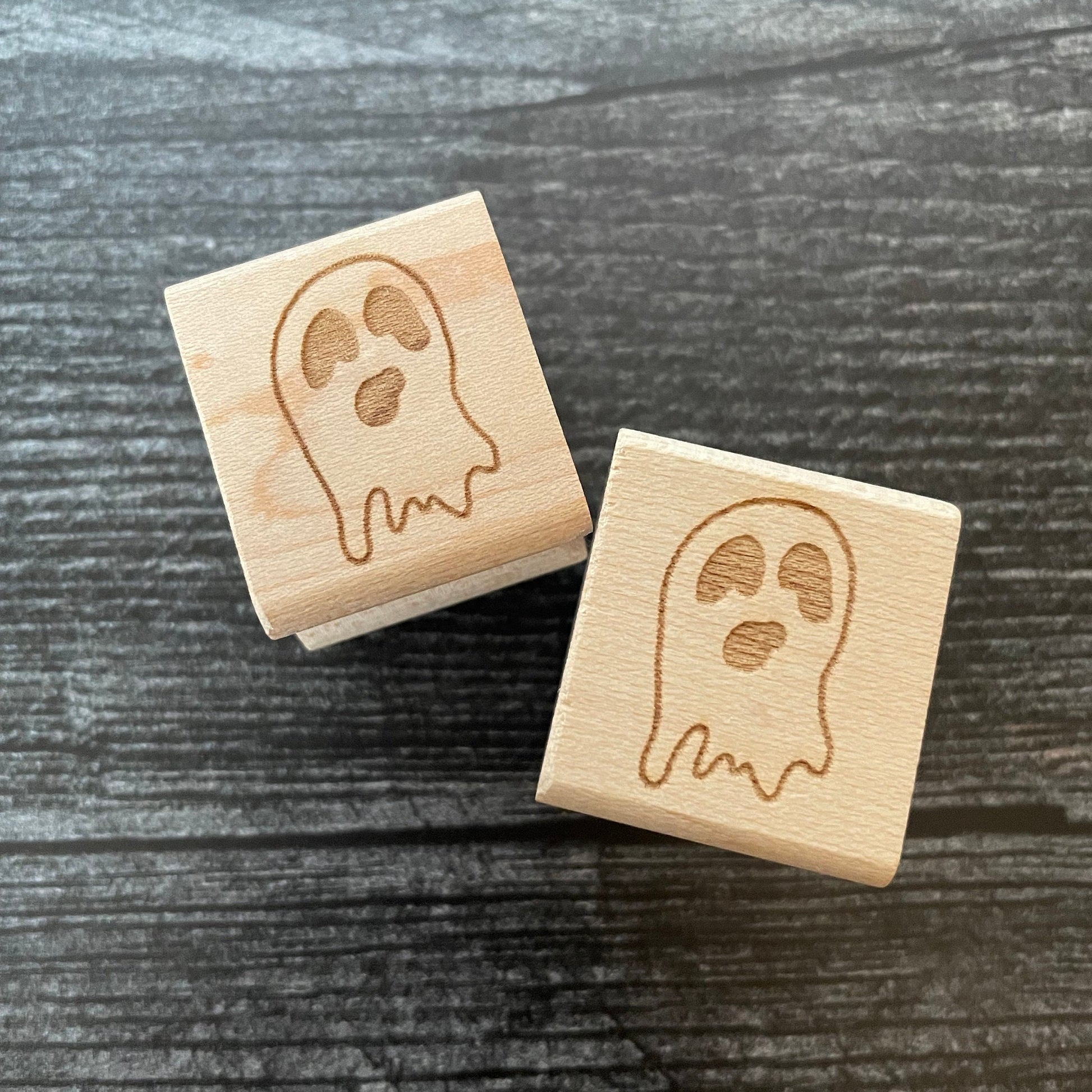 Ghost Boi Rubber Stamp