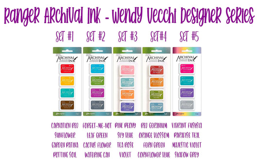 Ranger / Wendy Vecchi Designer Series / Letter It Archival Mini Ink Pads