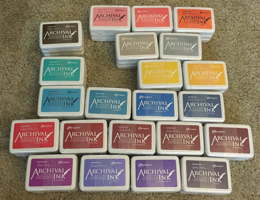 Ranger Archival Ink™ Pad - multiple colors!