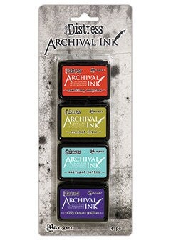 Tim Holtz Distress® Mini Archival Ink™ Kits