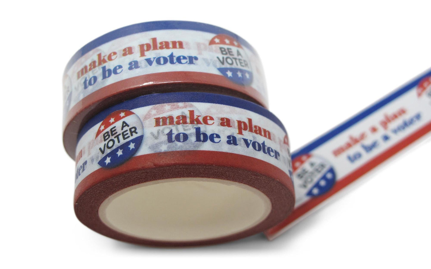 Mary Likes Postcards Just one washi tape roll, perfect for decorating Postcards to Voters or other get out the vote writing campaigns