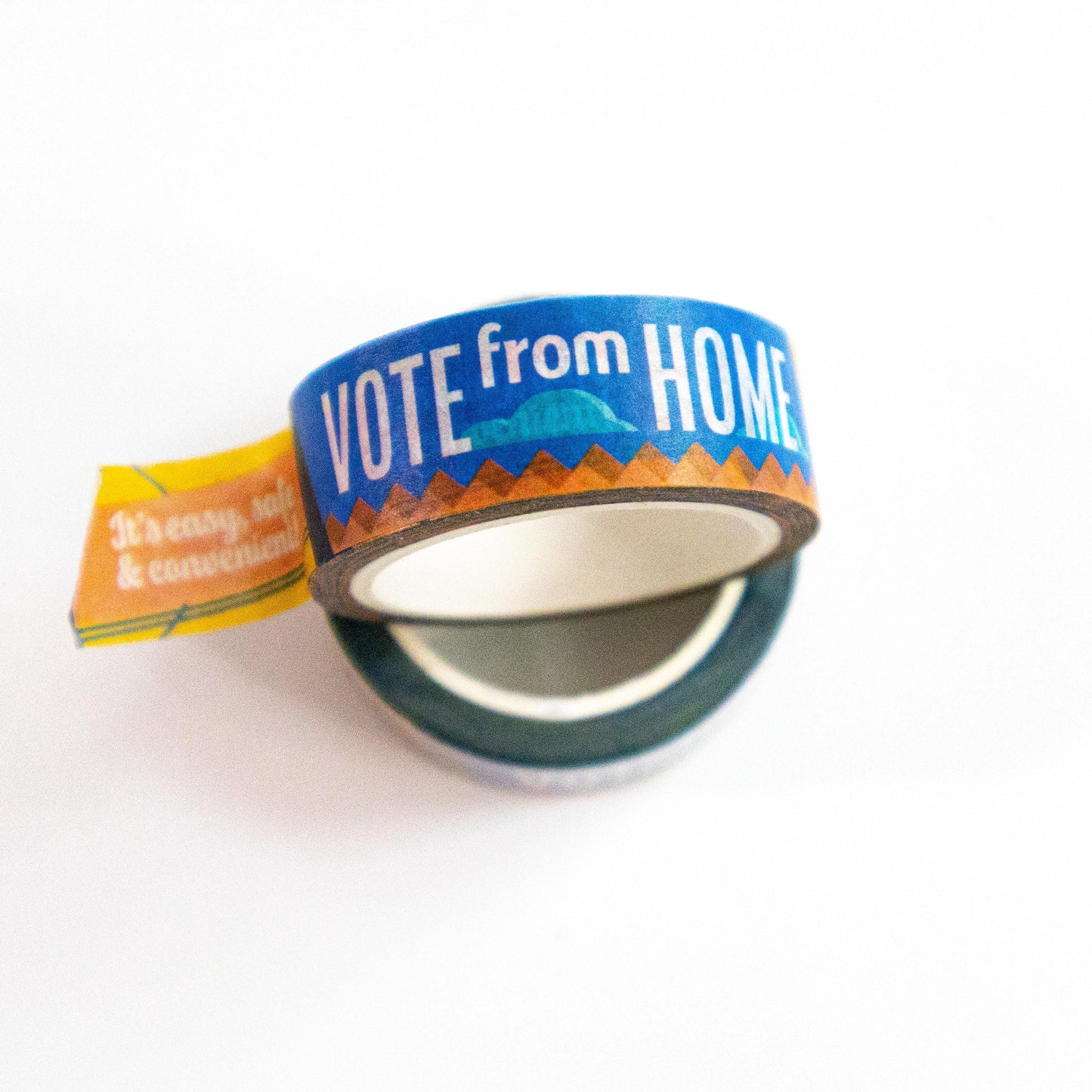 Mary Likes Postcards Vote from Home/Vote by Mail! washi tape, perfect for decorating your postcards to voters!