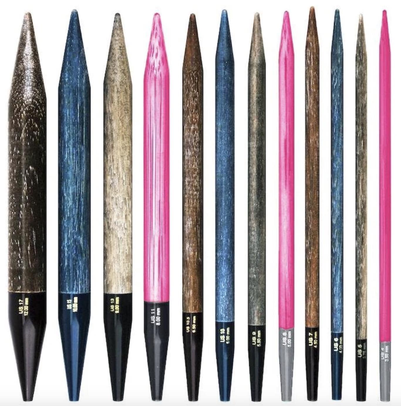 Lykke Knitting Needle Tips - 3.5" Interchangeable Needle Tips for Circular Needles - Cypra