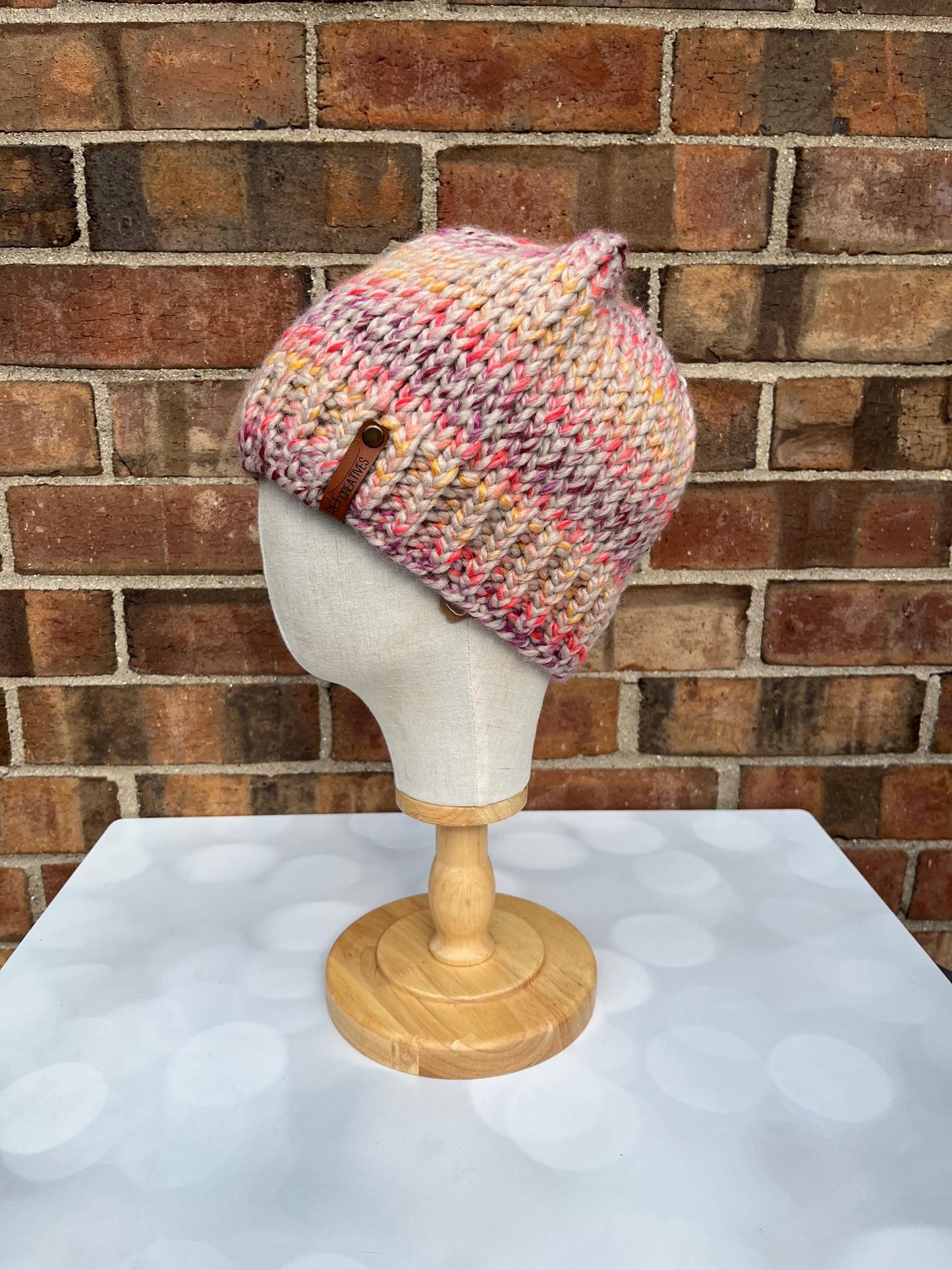 Fall Vibes Hand Knit Hat