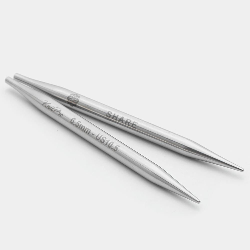 KnitPro The Mindful Collection Knitting Needle Tips - 4" and 5" Interchangeable Needle Tips for Circular Needles