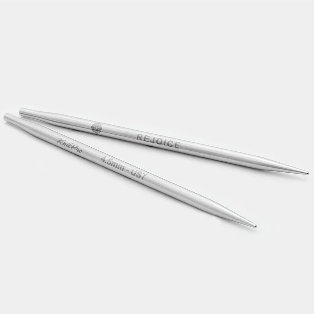 KnitPro The Mindful Collection Knitting Needle Tips - 4" and 5" Interchangeable Needle Tips for Circular Needles