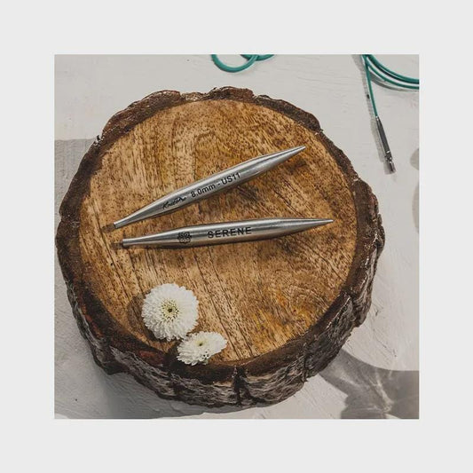 KnitPro The Mindful Collection Knitting Needle Tips - 4" and 5" Interchangeable Needle Tips for Circular Needles