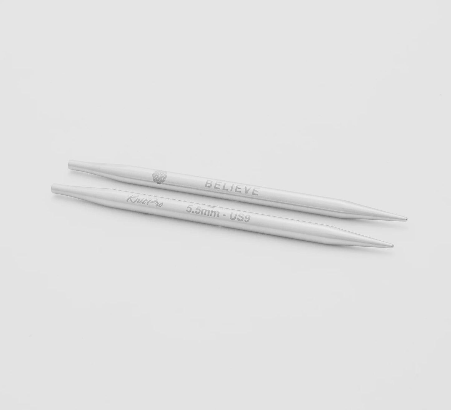 KnitPro The Mindful Collection Knitting Needle Tips - 4" and 5" Interchangeable Needle Tips for Circular Needles