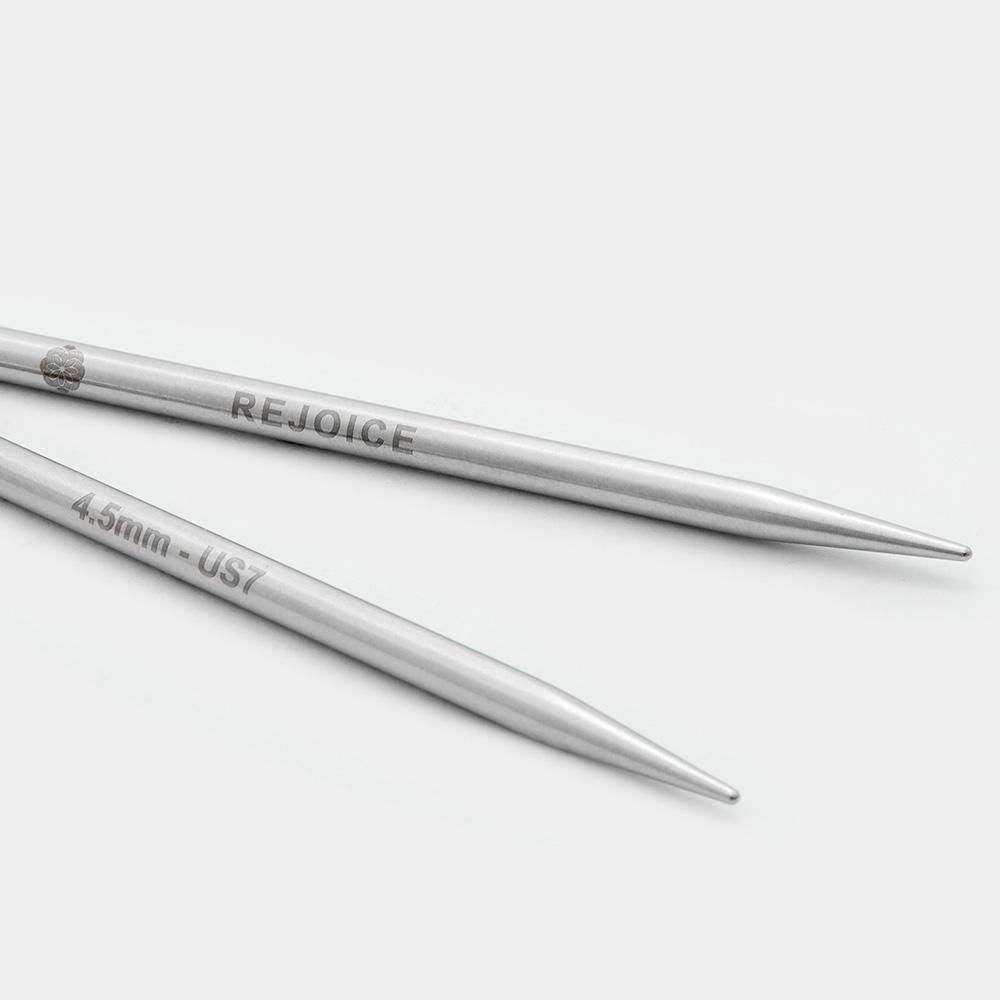 KnitPro The Mindful Collection Knitting Needle Tips - 4" and 5" Interchangeable Needle Tips for Circular Needles