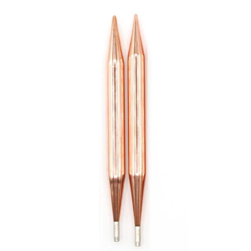 Lykke Knitting Needle Tips - 5" Interchangeable Needle Tips for Circular Needles - Blush, Colour, Cypra, Grove, Indigo, Umber