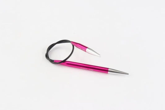 KnitPro Knitting Needles - Zing 10” Asymmetrical Fixed Circular Needles