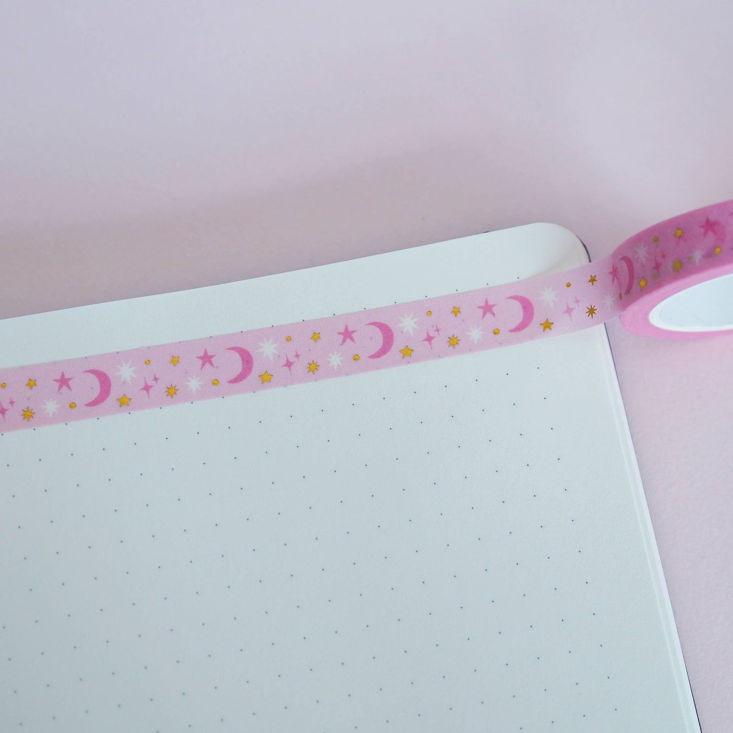 Pink and Gold Galaxy Washi Tape