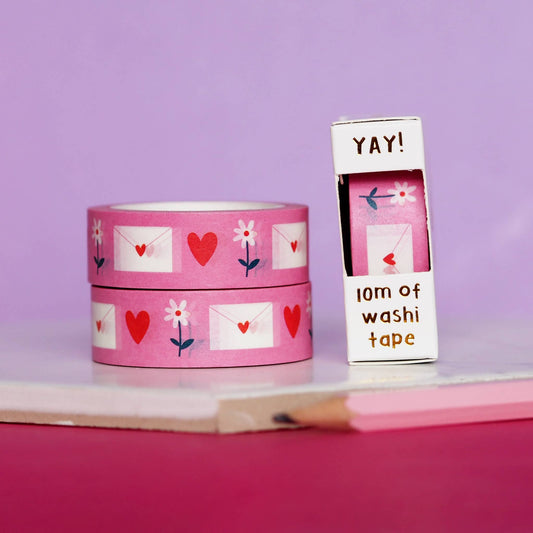 Love Letter Note Washi Tape
