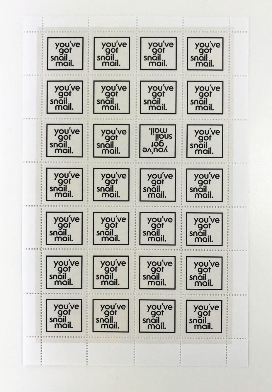 The Portland Stamp Company - You’ve Got Snail Mail Poster Stamps