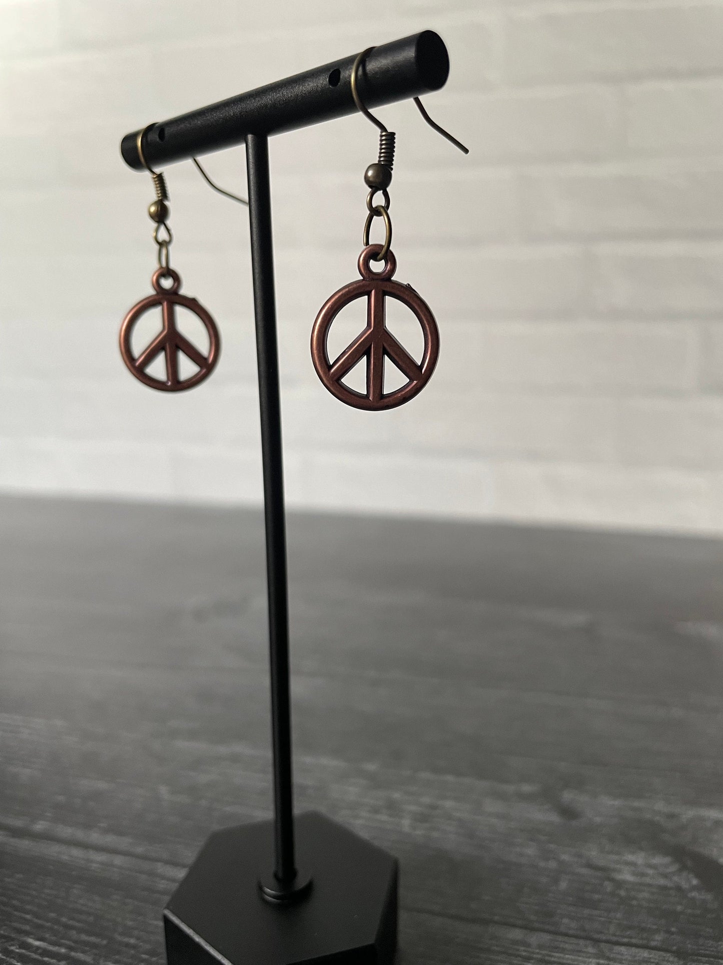 Peace Sign Earrings