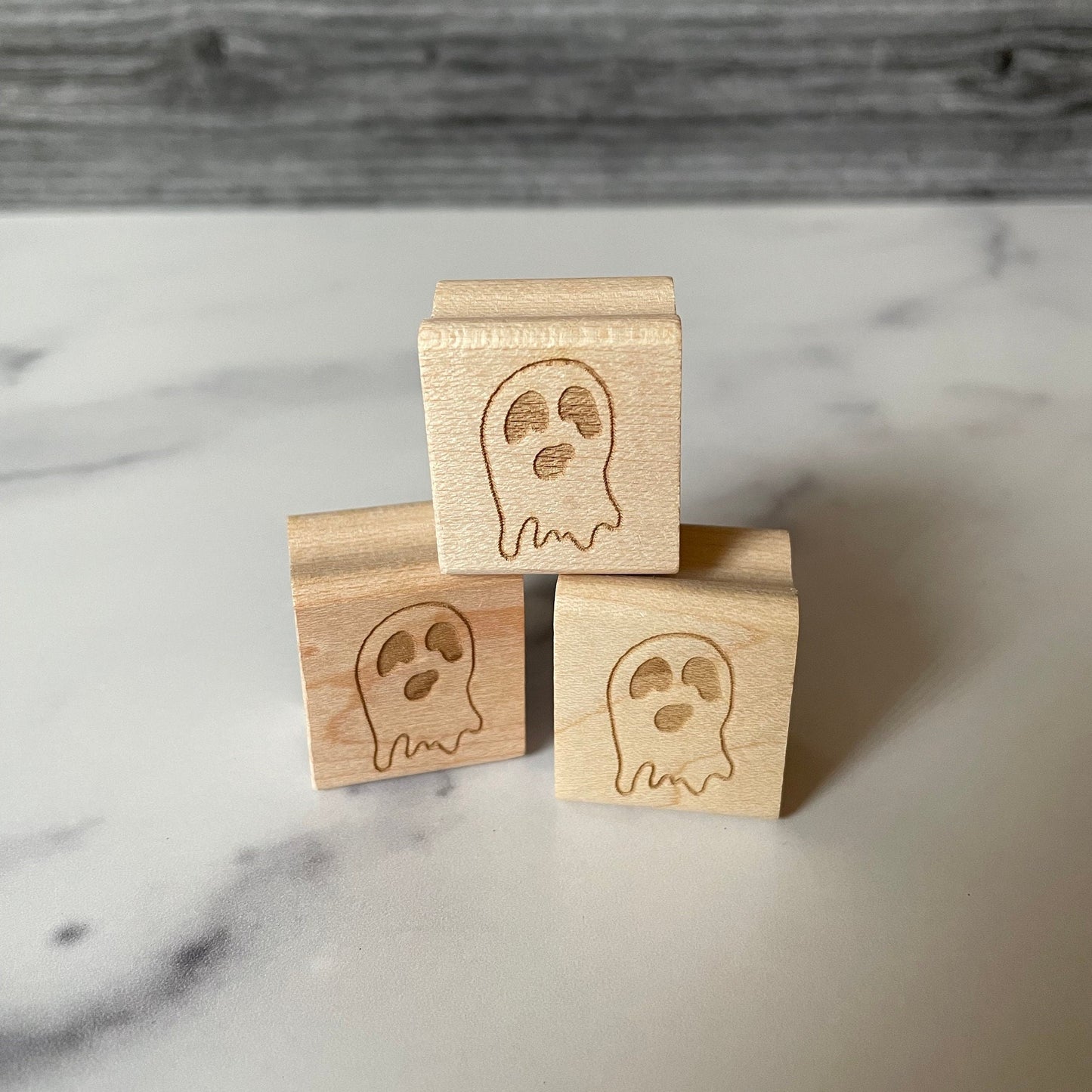 Ghost Boi Rubber Stamp