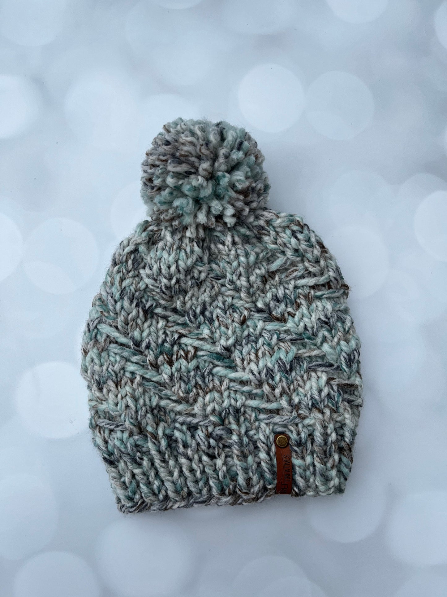 Seaglass Hand Knit Hat