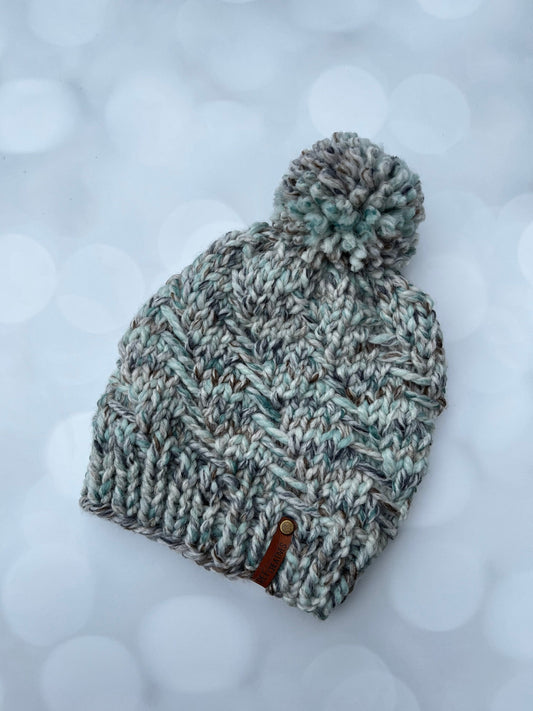 Seaglass Hand Knit Hat